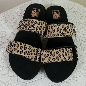 Van's Ultra Cush Cheetah Flips